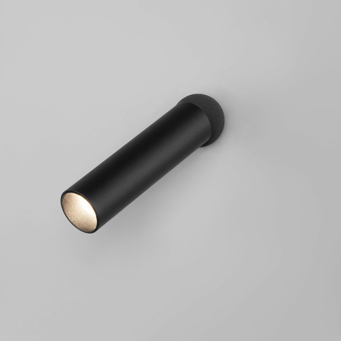 Светодиодный светильник 20128/1 LED черный Ease - купить Накладные споты по цене 3740.0