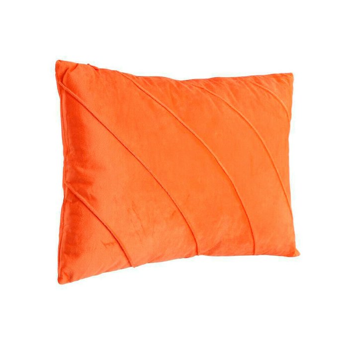 Декоративная подушка Shoura 30х50 оранжевого цвета - лучшие Декоративные подушки в INMYROOM