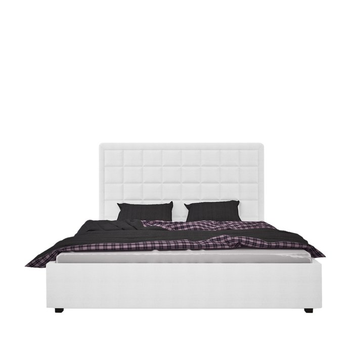 Кровать Elizabeth Велюр Молочный 180х200 - купить Кровати для спальни по цене 102000.0