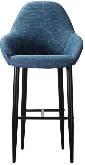 Барный стул Kent Сканди Блю синего цвета - лучшие Барные стулья в INMYROOM