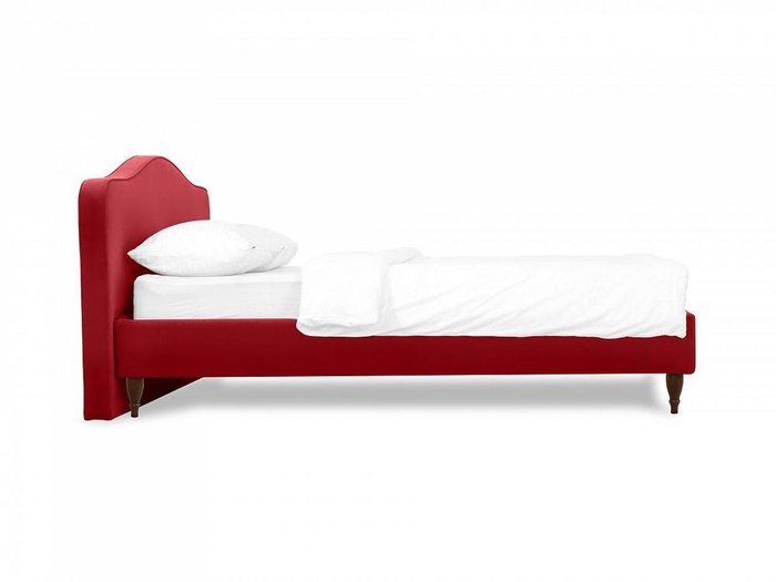 Кровать Queen Elizabeth L 160х200 красного цвета - купить Кровати для спальни по цене 48500.0