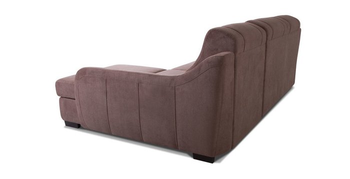 Угловой диван-кровать Ройс коричневого цвета - лучшие Угловые диваны в INMYROOM