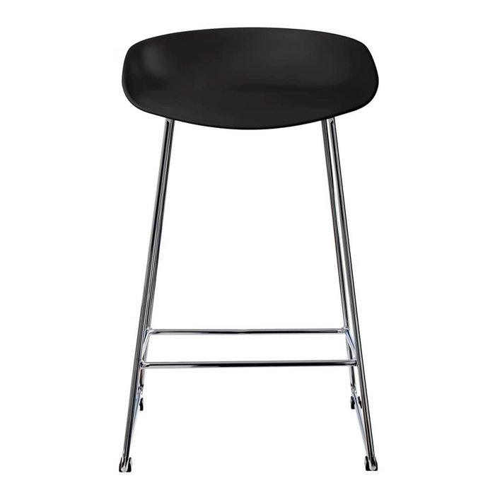 Полубарный стул Neo черного цвета - купить Барные стулья по цене 9890.0