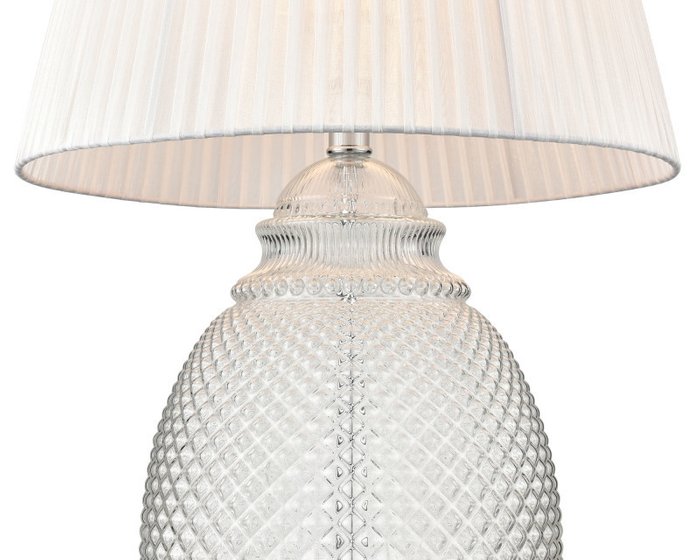 Настольная лампа Fiona с белым абажуром  - лучшие Настольные лампы в INMYROOM