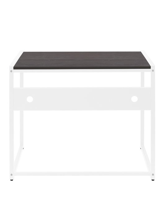 Стол письменный Rimini 90 черно-белого цвета - лучшие Письменные столы в INMYROOM