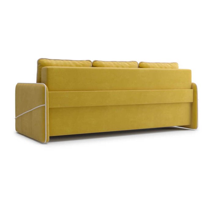 Диван-кровать Симпл желтого цвета - лучшие Прямые диваны в INMYROOM