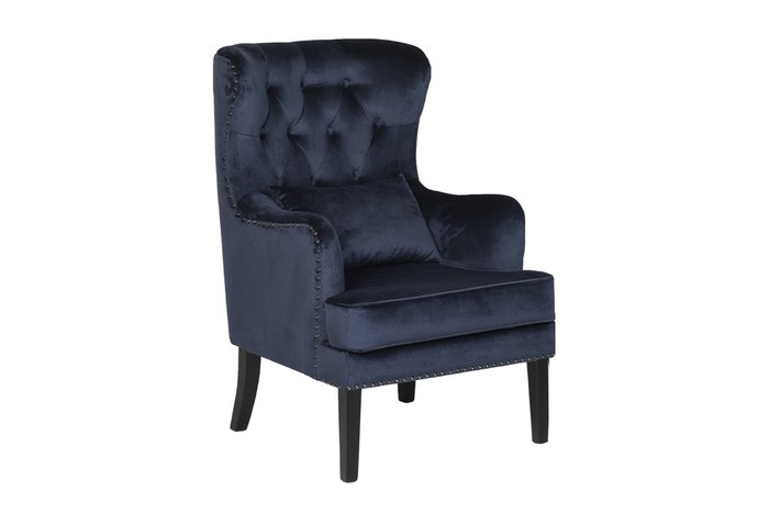 Кресло Rimini темно-синего цвета - купить Интерьерные кресла по цене 58000.0