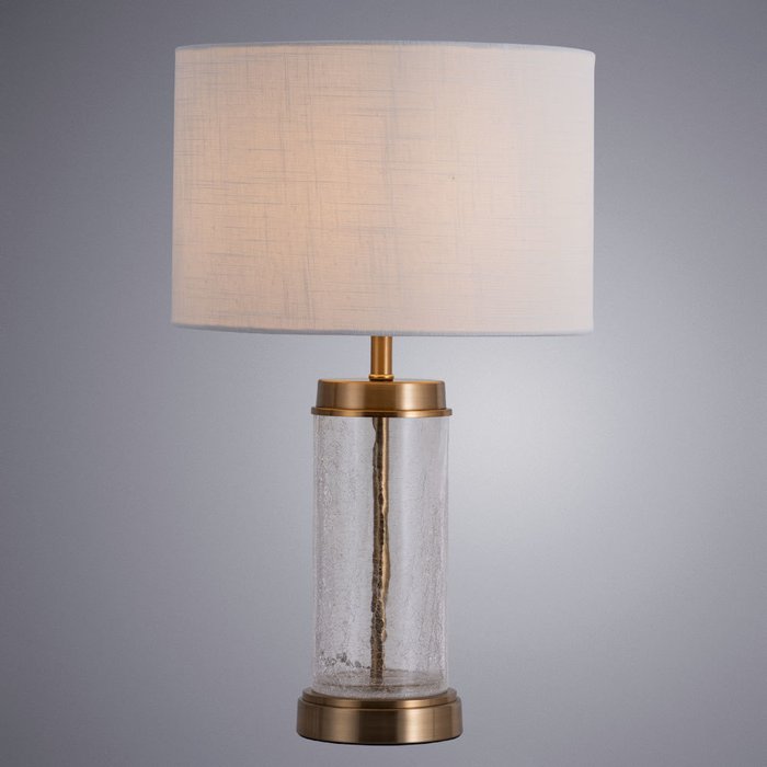 Настольная лампа  Baymont с белым абажуром - купить Настольные лампы по цене 10990.0
