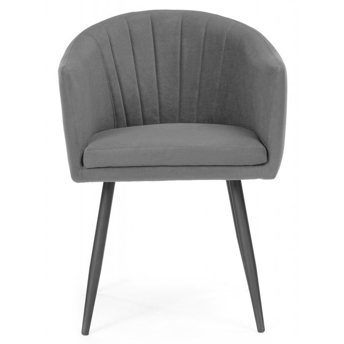Обеденный стул Валета темно-серого цвета - купить Обеденные стулья по цене 8690.0