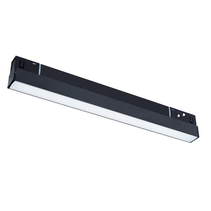Магнитный трековый светильник Linea черного цвета - купить Трековые светильники по цене 5990.0