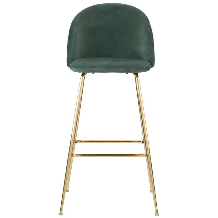 Стул барный Marcus темно-зеленого цвета - лучшие Барные стулья в INMYROOM