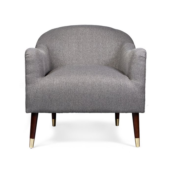 Кресло Bouvard серого цвета - купить Интерьерные кресла по цене 24656.0