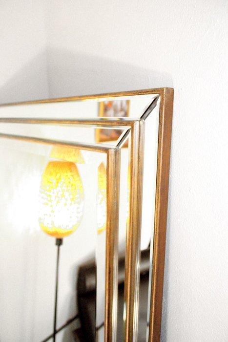 Напольное зеркало Ruiz в раме золотого цвета - купить Напольные зеркала по цене 65000.0