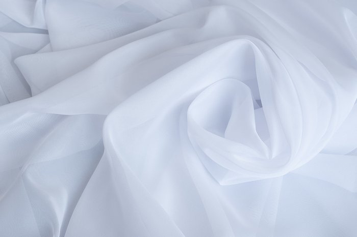 Тюль Соло 275х320 белого цвета - лучшие Шторы в INMYROOM