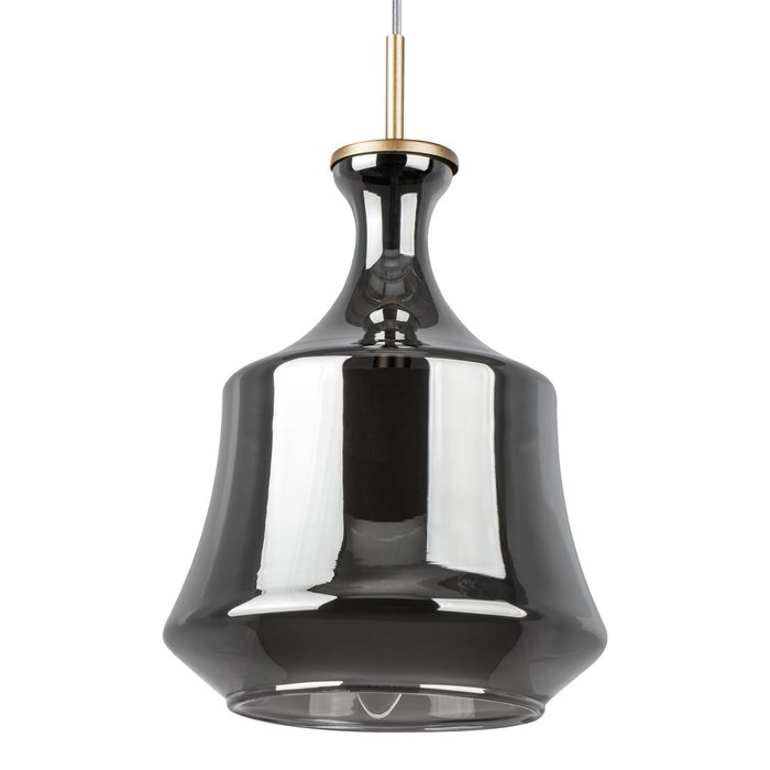 Подвес FORMA 1х10W (led) E14 ШАМПАНЬ/ДЫМЧАТЫЙ - лучшие Подвесные светильники в INMYROOM Подвес FORMA 1х10W (led) E14 ШАМПАНЬ/ДЫМЧАТЫЙ - лучшие Подвесные светильники в INMYROOM