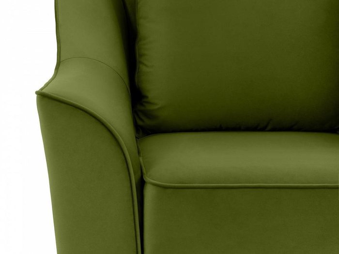 Кресло Vermont зеленого цвета - лучшие Интерьерные кресла в INMYROOM