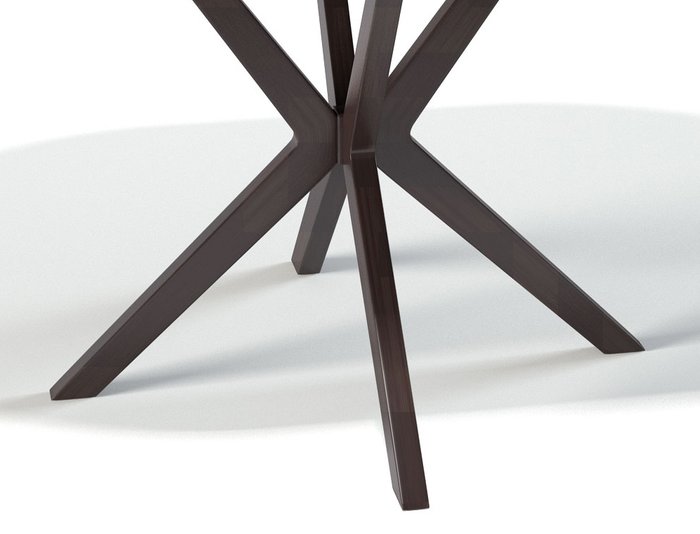 Раздвижной обеденный стол B1300 с овальной столешницей - лучшие Обеденные столы в INMYROOM