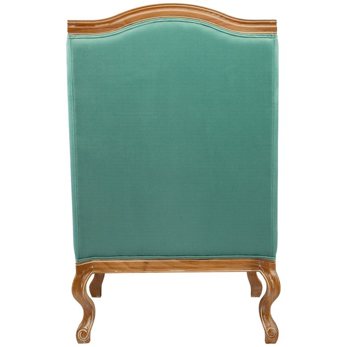 Кресло Императорский павлин бирюзового цвета - лучшие Интерьерные кресла в INMYROOM
