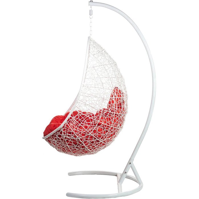 Кресло подвесное Easy бело-красного цвета - купить Подвесные кресла по цене 8900.0