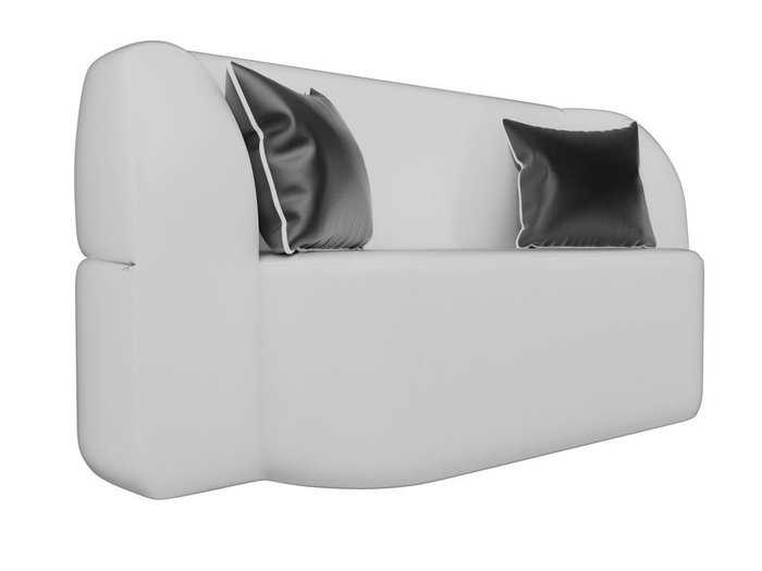 Диван-кровать Томас белого цвета (экокожа) - лучшие Прямые диваны в INMYROOM