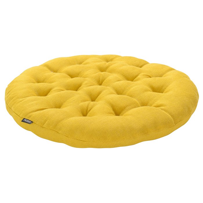 Подушка на стул Essential желтого цвета - купить Подушки для стульев по цене 1490.0