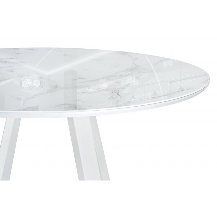 Обеденный стол Норфолк белого цвета - лучшие Обеденные столы в INMYROOM