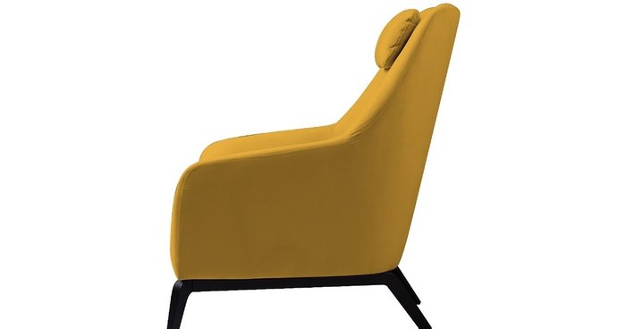 Кресло Diaval горчичного цвета - купить Интерьерные кресла по цене 49900.0