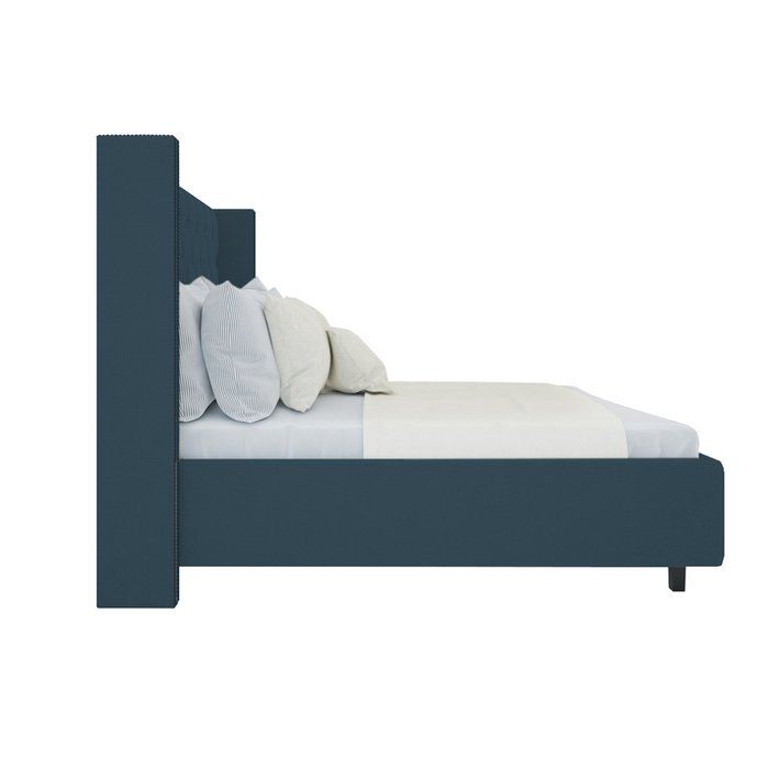 Кровать с декоративными гвоздиками Wing 180x200  - купить Кровати для спальни по цене 102000.0