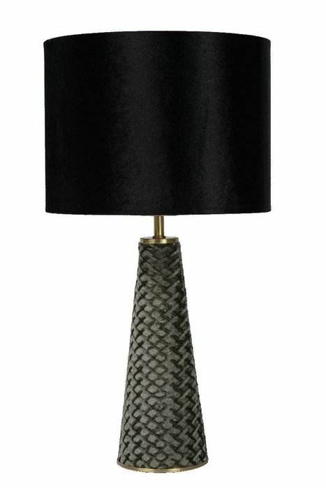 Настольная лампа Extravaganza Velvet 10501/81/30 (ткань, цвет черный) - купить Настольные лампы по цене 11340.0