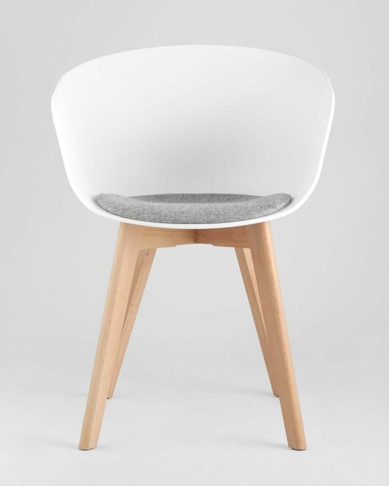 Стул Libra Soft белого цвета - лучшие Обеденные стулья в INMYROOM