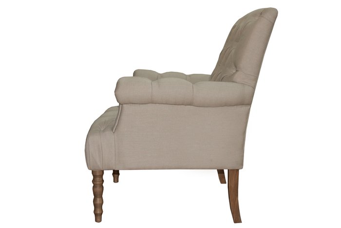 Кресло Senza бежевого цвета - лучшие Интерьерные кресла в INMYROOM