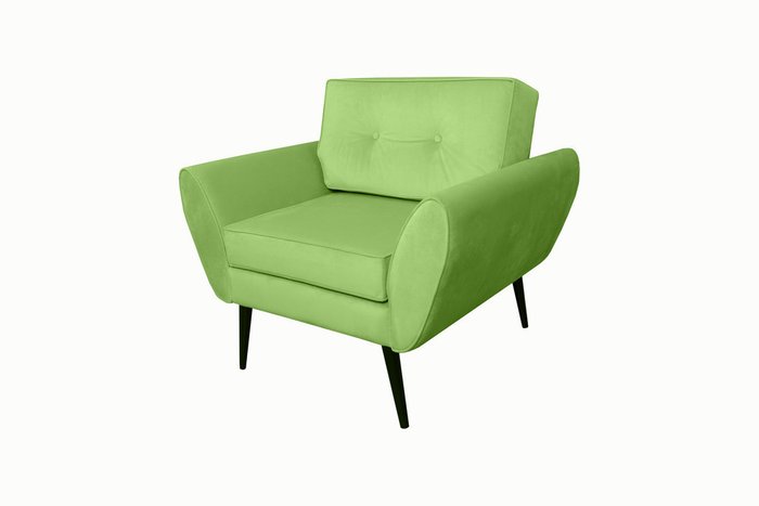 Кресло Swede зеленого цвета