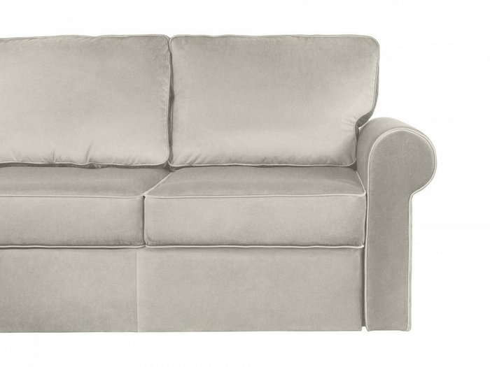 Угловой диван-кровать Murom светло-серого цвета - лучшие Угловые диваны в INMYROOM