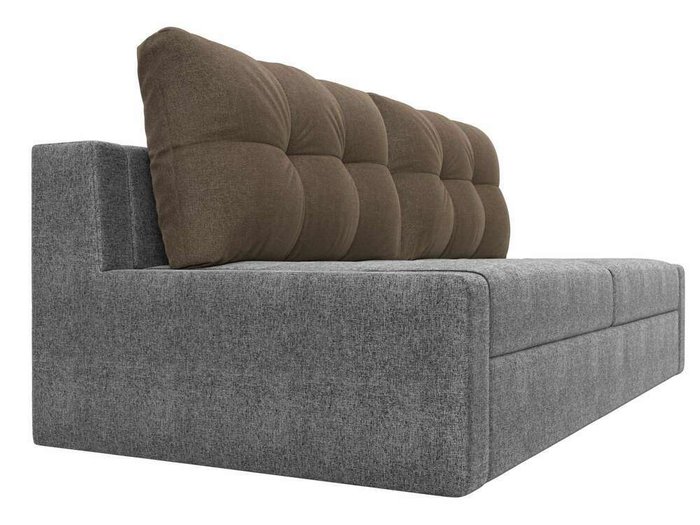 Прямой диван Мартин серого цвета - лучшие Прямые диваны в INMYROOM