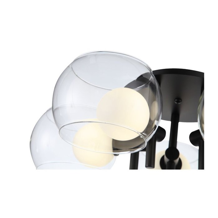 Светильник потолочный Elleto с прозрачными плафонами - лучшие Потолочные люстры в INMYROOM