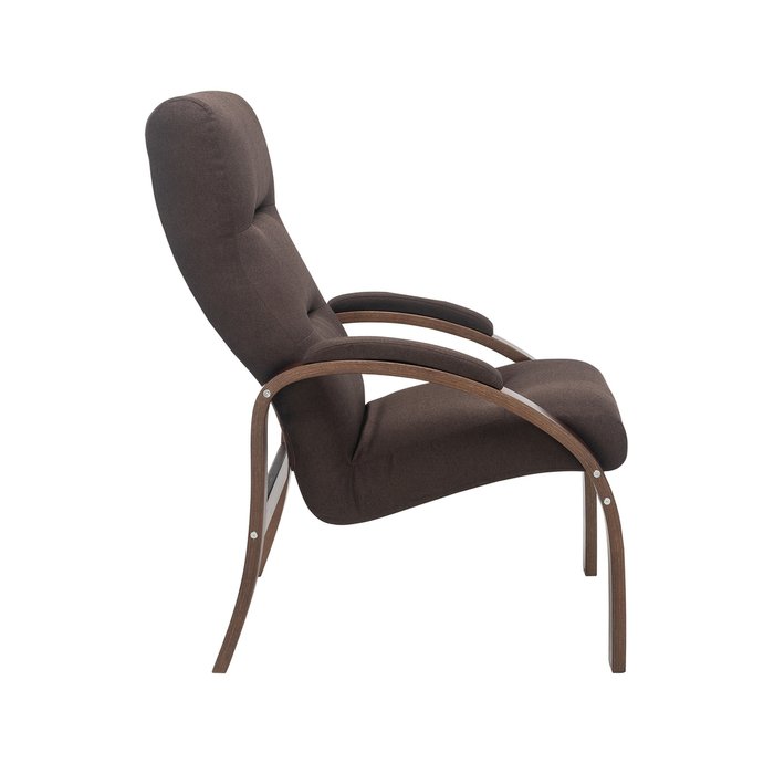 Кресло Лион коричневого цвета - лучшие Интерьерные кресла в INMYROOM