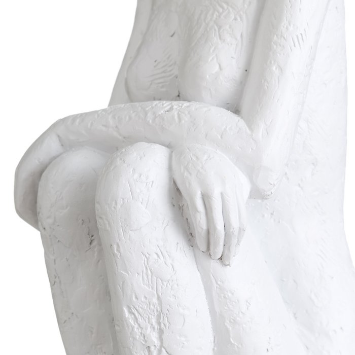 Статуэтка Фигура белого цвета  - лучшие Фигуры и статуэтки в INMYROOM