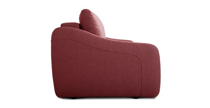 Прямой диван-кровать Иден красного цвета - лучшие Прямые диваны в INMYROOM