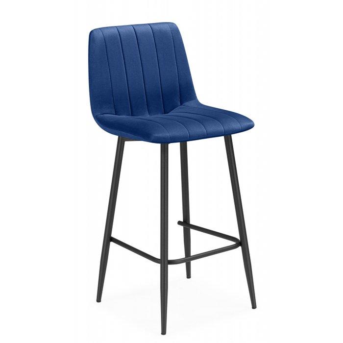 Барный стул Дани Мини синего цвета