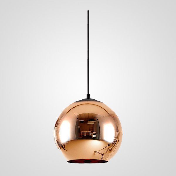 Подвесной светильник Copper Shade D25 медного цвета