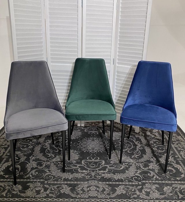 Стул Nepal-P серого цвета - купить Обеденные стулья по цене 7000.0