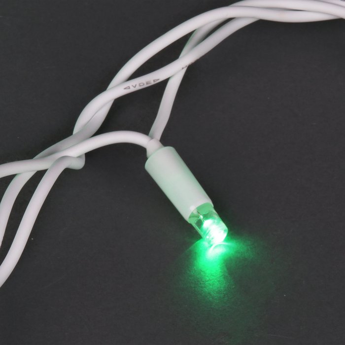 A-026 GN гирлянда светодиодная 10м, 100LED, влагозащищен. морозостойкая - лучшие Гирлянды в INMYROOM A-026 GN гирлянда светодиодная 10м, 100LED, влагозащищен. морозостойкая - лучшие Гирлянды в INMYROOM