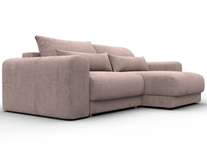 Угловой диван-кровать Лига-056 темно-бежевого цвета - лучшие Угловые диваны в INMYROOM Угловой диван-кровать Лига-056 темно-бежевого цвета - лучшие Угловые диваны в INMYROOM