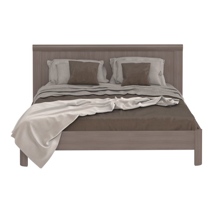 Кровать Магна 160х200 коричневого цвета - купить Кровати для спальни по цене 41598.0