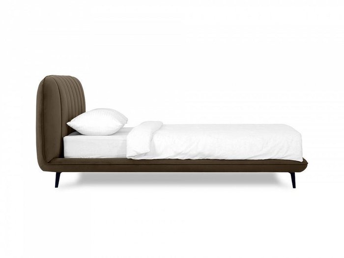 Кровать Amsterdam 160х200 темно-коричневого цвета - лучшие Кровати для спальни в INMYROOM