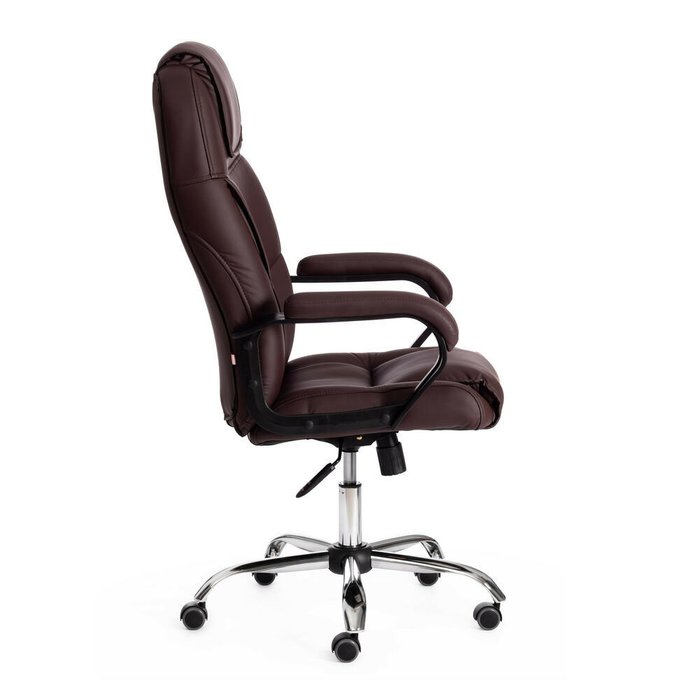 Кресло офисное Bergamo коричневого цвета - купить Офисные кресла по цене 17550.0
