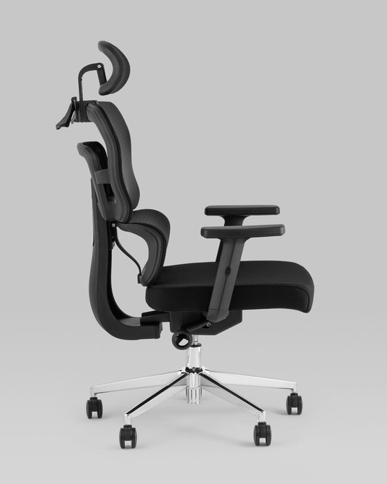 Кресло офисное Top Chairs Techno черного цвета - купить Офисные кресла по цене 17890.0