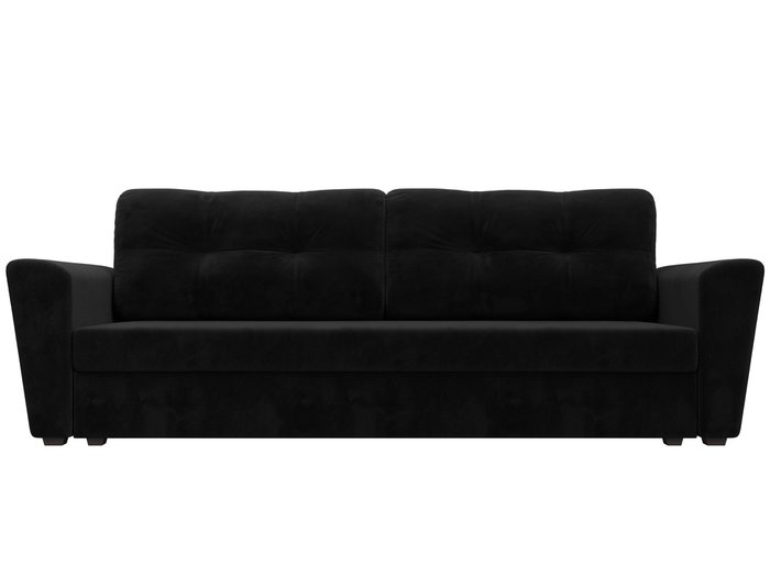 Диван-кровать Амстердам Лайт черного цвета - купить Прямые диваны по цене 47990 Диван-кровать Амстердам Лайт черного цвета - купить Прямые диваны по цене 47990