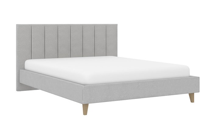 Кровать Нордин 160х20 серого цвета - купить Кровати для спальни по цене 64999.0