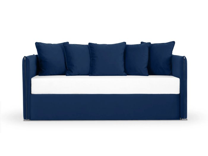 Диван-кровать Milano 90х190 темно-синего цвета